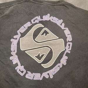 Quiksilver Logo Graphic Surf Skate T-Shirt